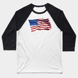 pop art american flag Baseball T-Shirt